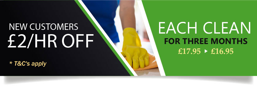 New Customer £2/hr OFF Cleaning